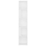 NNEVL Corner Cabinet White 33x33x164.5 cm Chipboard