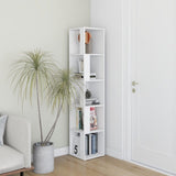 NNEVL Corner Cabinet White 33x33x164.5 cm Chipboard