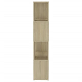 NNEVL Book Cabinet Room Divider Sonoma Oak 60x24x124.5 cm Chipboard