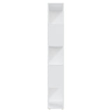 NNEVL Book Cabinet Room Divider White 60x24x155 cm Chipboard