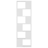 NNEVL Book Cabinet Room Divider White 60x24x186 cm