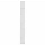 NNEVL Book Cabinet Room Divider White 60x24x186 cm