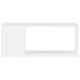 NNEVL TV Cabinet White 80x24x32 cm Chipboard