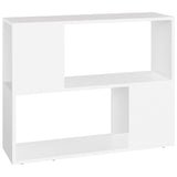 NNEVL TV Cabinet White 80x24x63 cm Chipboard