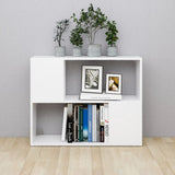 NNEVL TV Cabinet White 80x24x63 cm Chipboard