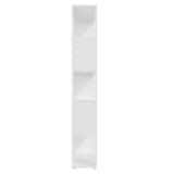 NNEVL Book Cabinet Room Divider White 80x24x155 cm Chipboard