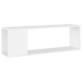 NNEVL TV Cabinet White 100x24x32 cm Chipboard