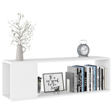 NNEVL TV Cabinet White 100x24x32 cm Chipboard