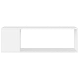 NNEVL TV Cabinet White 100x24x32 cm Chipboard
