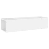 NNEVL TV Cabinet White 100x24x32 cm Chipboard