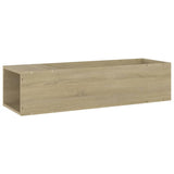 NNEVL TV Cabinet Sonoma Oak 100x24x32 cm Chipboard