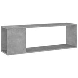 NNEVL TV Cabinet Concrete Grey 100x24x32 cm Chipboard