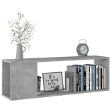 NNEVL TV Cabinet Concrete Grey 100x24x32 cm Chipboard