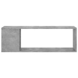 NNEVL TV Cabinet Concrete Grey 100x24x32 cm Chipboard