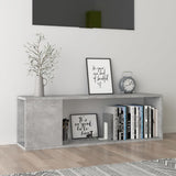 NNEVL TV Cabinet Concrete Grey 100x24x32 cm Chipboard