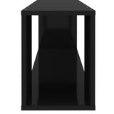 NNEVL TV Cabinet High Gloss Black 100x24x32 cm Chipboard