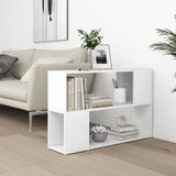 NNEVL Book Cabinet White 100x24x63 cm Chipboard