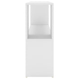 NNEVL Book Cabinet White 100x24x63 cm Chipboard