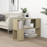 NNEVL Book Cabinet Sonoma Oak 100x24x63 cm Chipboard