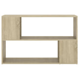 NNEVL Book Cabinet Sonoma Oak 100x24x63 cm Chipboard