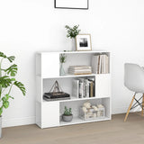 NNEVL Book Cabinet Room Divider White 100x24x94 cm