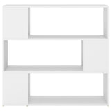 NNEVL Book Cabinet Room Divider White 100x24x94 cm
