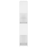 NNEVL Book Cabinet Room Divider White 100x24x124 cm