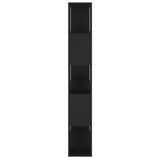 NNEVL Book Cabinet Room Divider Black 100x24x155 cm Chipboard