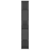 NNEVL Book Cabinet Room Divider Grey 100x24x155 cm Chipboard