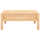 NNEVL Garden Footstool Solid Pinewood