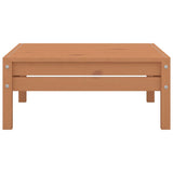 NNEVL Garden Footstool Honey Brown Solid Pinewood