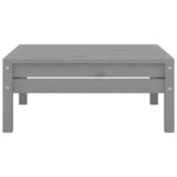 NNEVL 3 Piece Garden Lounge Set Solid Pinewood Grey