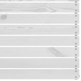 NNEVL 3 Piece Garden Lounge Set Solid Pinewood White