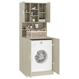 NNEVL Washing Machine Cabinet Sonoma Oak