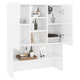 NNEVL Washing Machine Cabinet High Gloss White