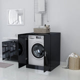 NNEVL Washing Machine Cabinet High Gloss Black