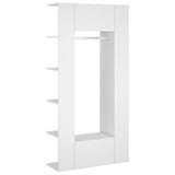 NNEVL Hallway Cabinets 2 pcs White Engineered Wood