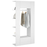 NNEVL Hallway Cabinets 2 pcs White Engineered Wood