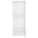 NNEVL Hallway Cabinets 2 pcs White Engineered Wood