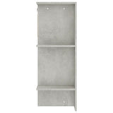 NNEVL Hallway Cabinets 2 pcs Concrete Grey Engineered Wood