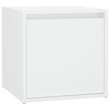 NNEVL Hallway Furniture Set White Engineered Wood