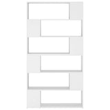 NNEVL Book Cabinet Room Divider White 100x24x188 cm