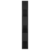 NNEVL Book Cabinet Room Divider Black 100x24x188 cm