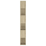 NNEVL Book Cabinet Room Divider Sonoma Oak 100x24x188 cm