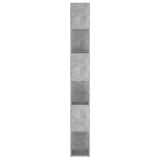 NNEVL Book Cabinet Room Divider Concrete Grey 100x24x188 cm