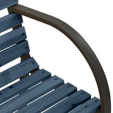 NNEVL Twin Garden Bench 241 cm Solid Wood Chinese Fir Grey