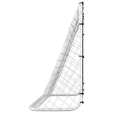 NNEVL Soccer Goal Training Net Steel 184x61x122 cm