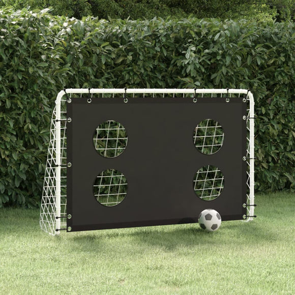 NNEVL Soccer Goal Training Net Steel 184x61x122 cm