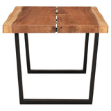 NNEVL Coffee Table Solid Wood Suar 102x54x41 cm