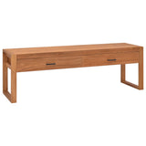 NNEVL TV Cabinet 120x40x45 cm Solid Wood Teak